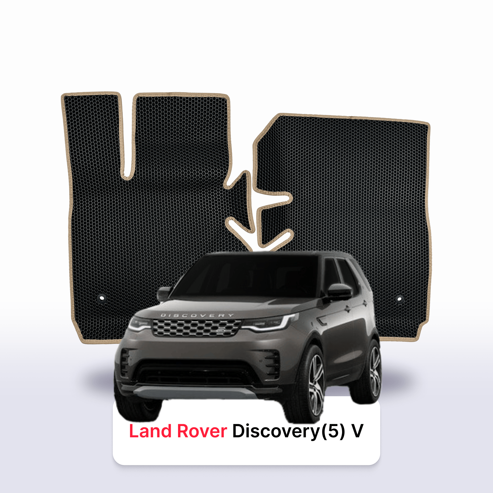 Fußmatten EVAMATS für Land Rover Discovery(5) 5. Generation 2016–2025, SUV Fußmatten EVAMATS für Land Rover Discovery(5) 5. Generation 2016–2025, SUV