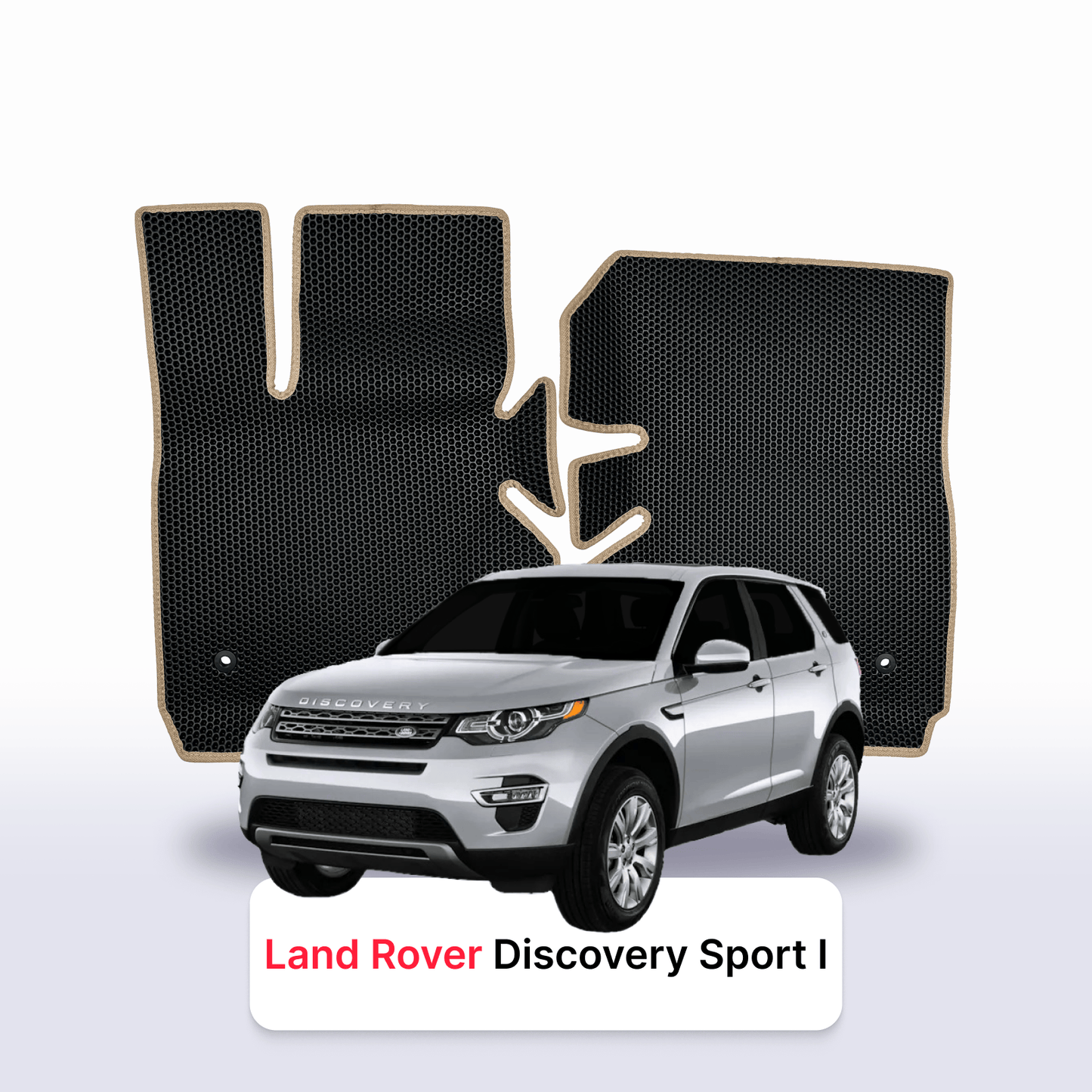 Fußmatten EVAMATS für Land Rover Discovery Sport 1 Gen 2014-2019 Jahr SUV