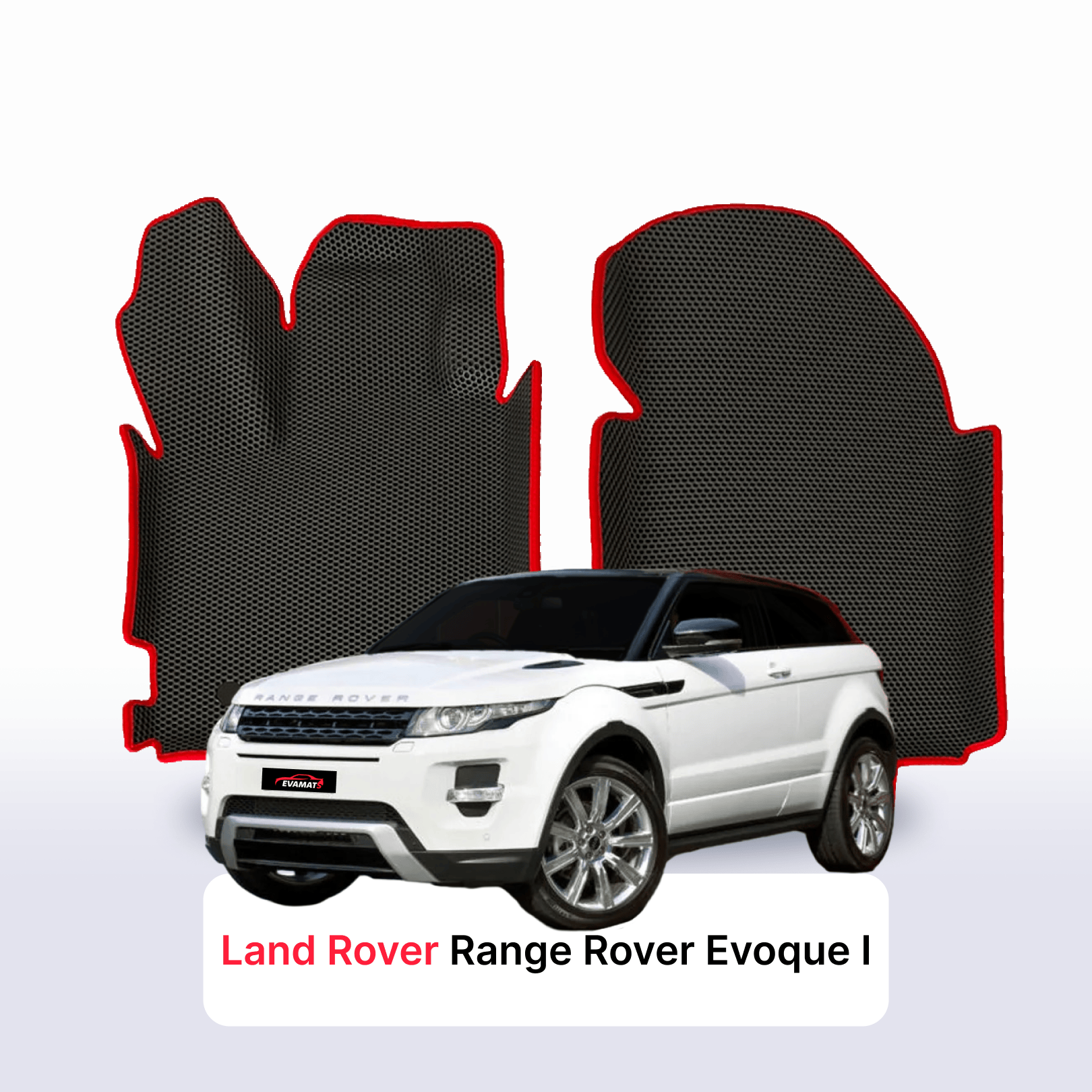 Fußmatten EVAMATS für Land Rover Range Rover Evoque 1. Generation 2011–2018, SUV, 3-türig Fußmatten EVAMATS für Land Rover Range Rover Evoque 1. Generation 2011–2018, SUV, 3-türig