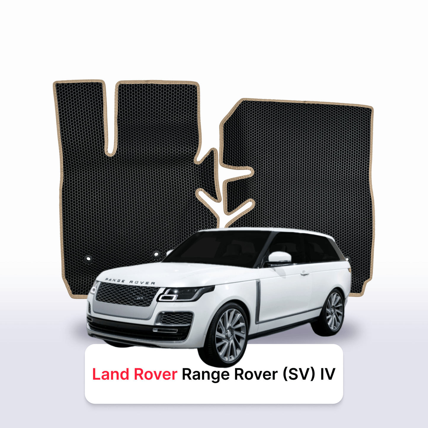 Fußmatten EVAMATS für Land Rover Range Rover(SV) 4. Generation 2017-2022 Jahr SUV COUPE 3-Türer