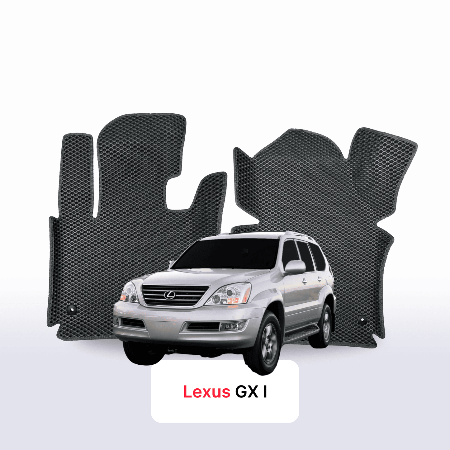Fußmatten EVAMATS für Lexus GX 1 Gen 2002-2009 SUV