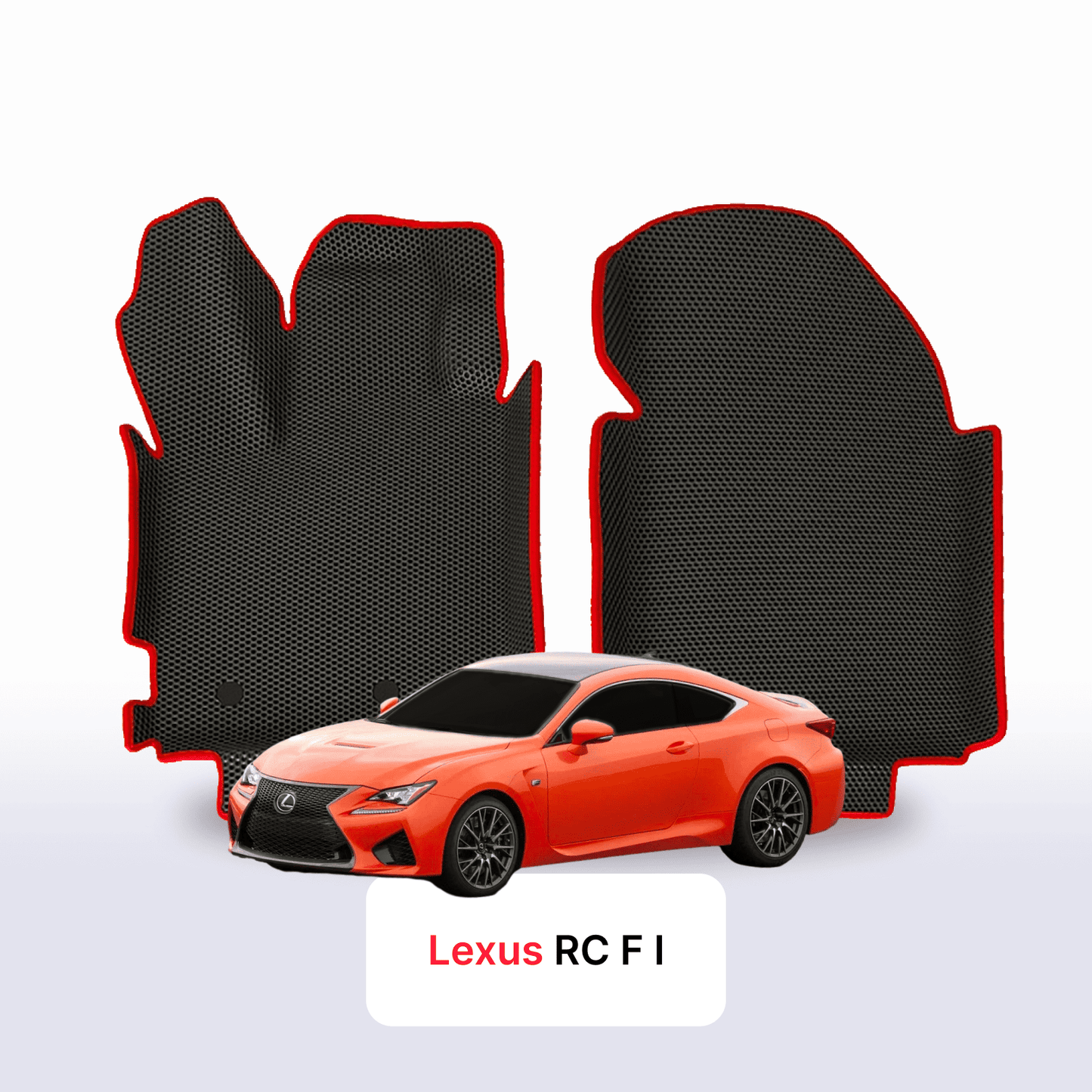 Fußmatten EVAMATS für Lexus RC F 1 Gen 2014-2023 Jahr COUPE
