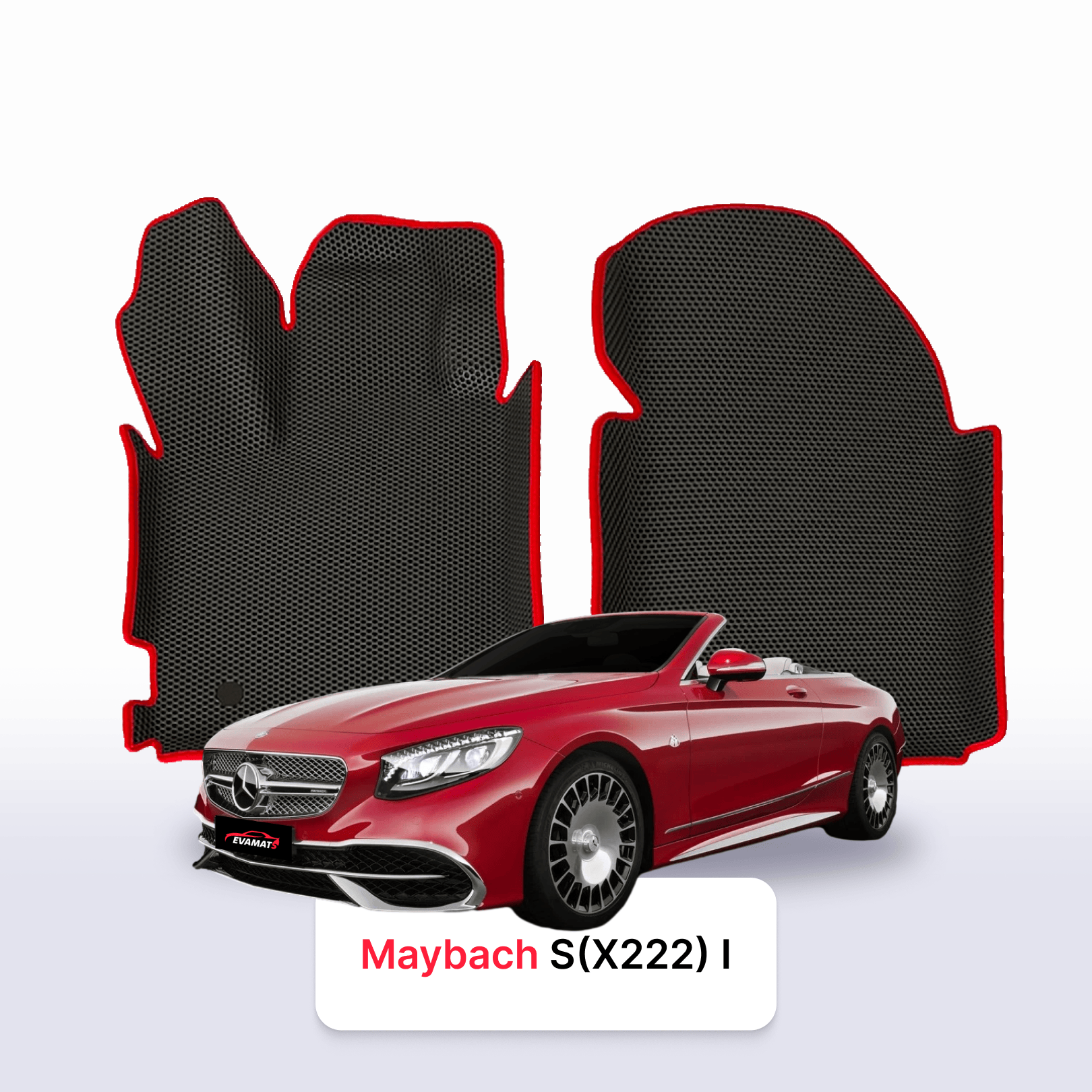 Fußmatten EVAMATS für Maybach S(X222) 1. Generation 2017-2021 Jahr CABRIO Fußmatten EVAMATS für Maybach S(X222) 1. Generation 2017-2021 Jahr CABRIO