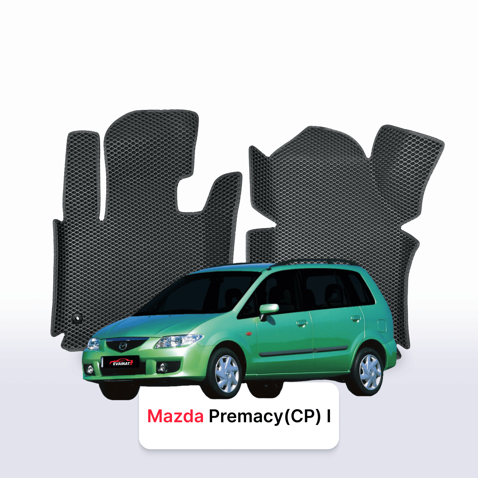 Fußmatten EVAMATS für Mazda Premacy(CP) 1. Generation 1999-2005 Jahr MINIVAN Fußmatten EVAMATS für Mazda Premacy(CP) 1. Generation 1999-2005 Jahr MINIVAN