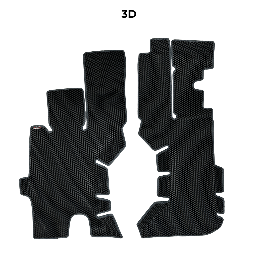Car mats EVAMATS for Mercedes-Benz Unimog U423 2 gen 2013-2026 year TRUCK