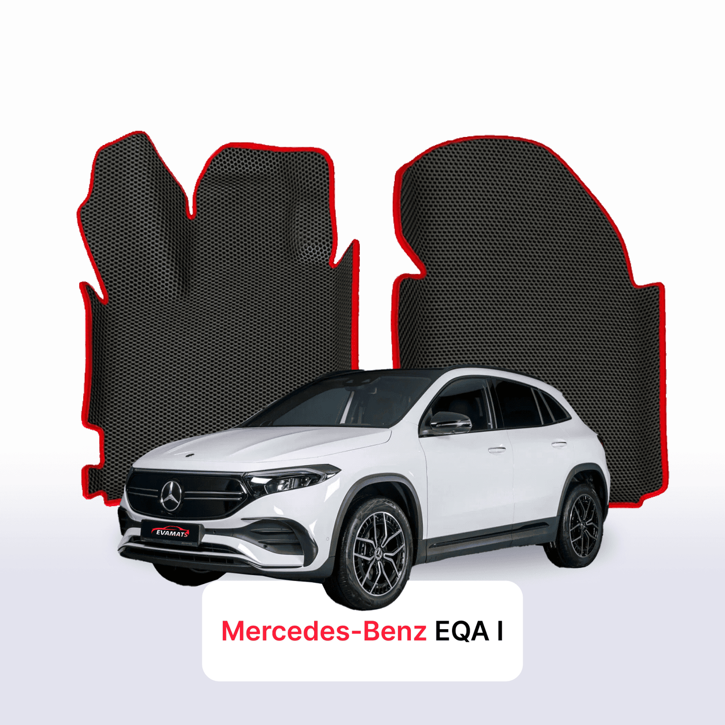 Fußmatten EVAMATS für Mercedes-Benz EQA (H243) 2021-2025 Baujahr SUV