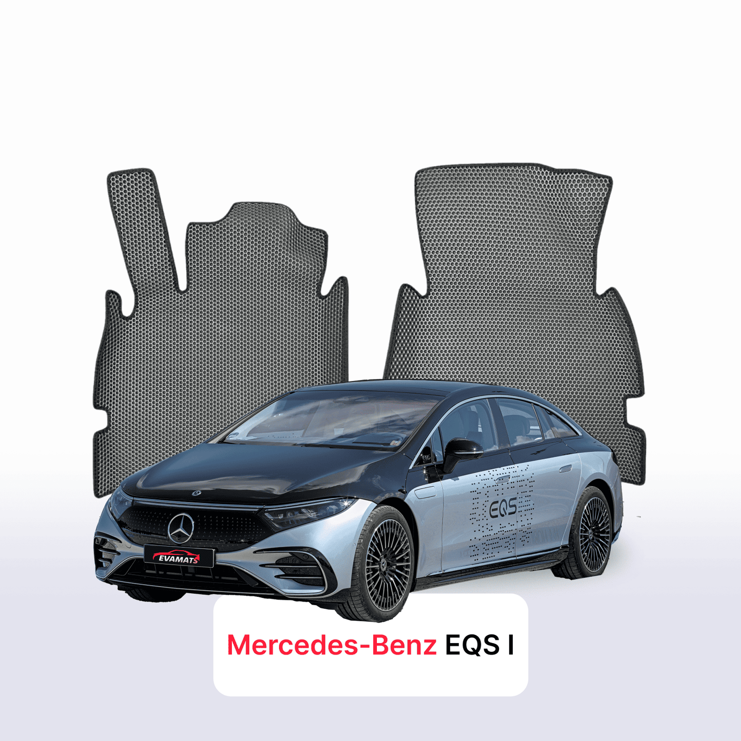 Fußmatten EVAMATS für Mercedes-Benz EQS (V297) 2021-2025 Jahr SEDAN