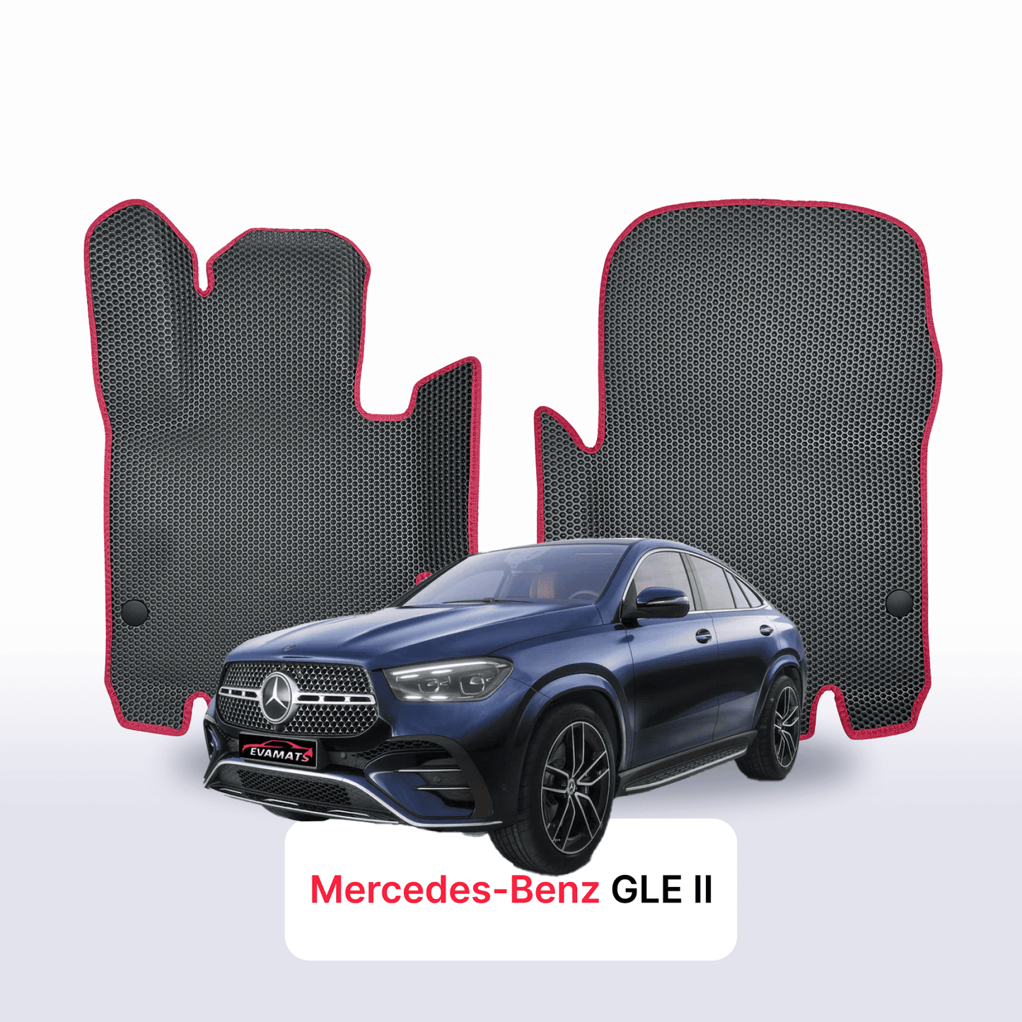Fußmatten EVAMATS für Mercedes-Benz GLE Coupé 2. Generation (C167) 2019–2025, SUV