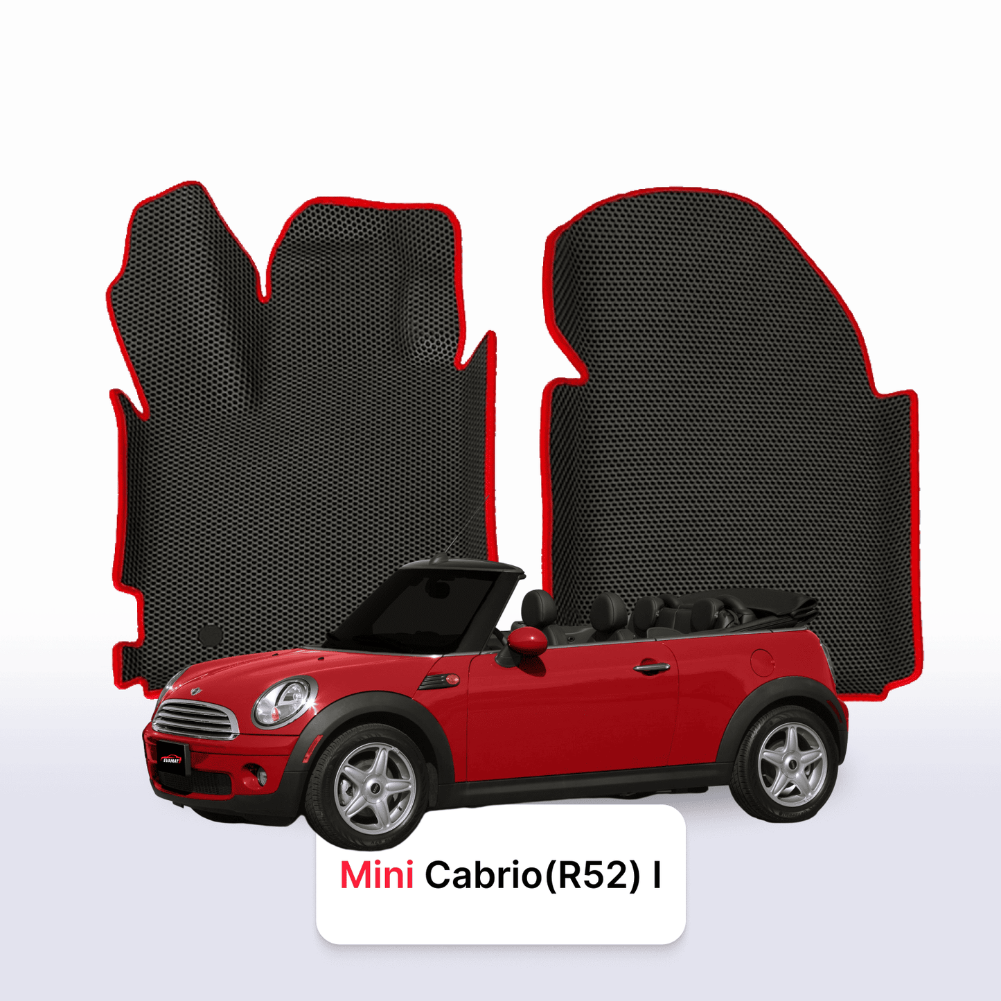 Fußmatten EVAMATS für Mini Cabrio(R52) 1 gen 2004-2008 jahr CABRIO