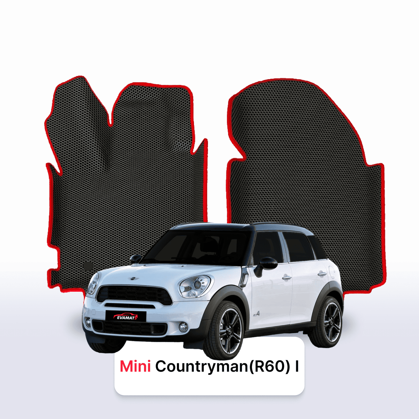 Fußmatten EVAMATS für Mini Countryman (R60) 1. Generation 2010-2016 Jahr Cooper S SUV