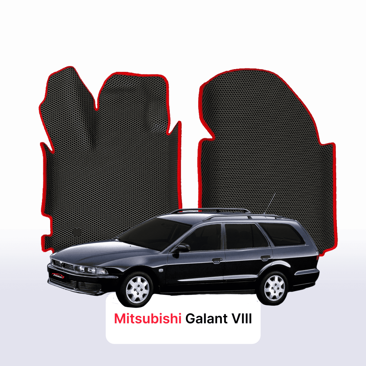 Fußmatten EVAMATS für Mitsubishi Galant 8 Gen 1996-2006 Jahr Kombi