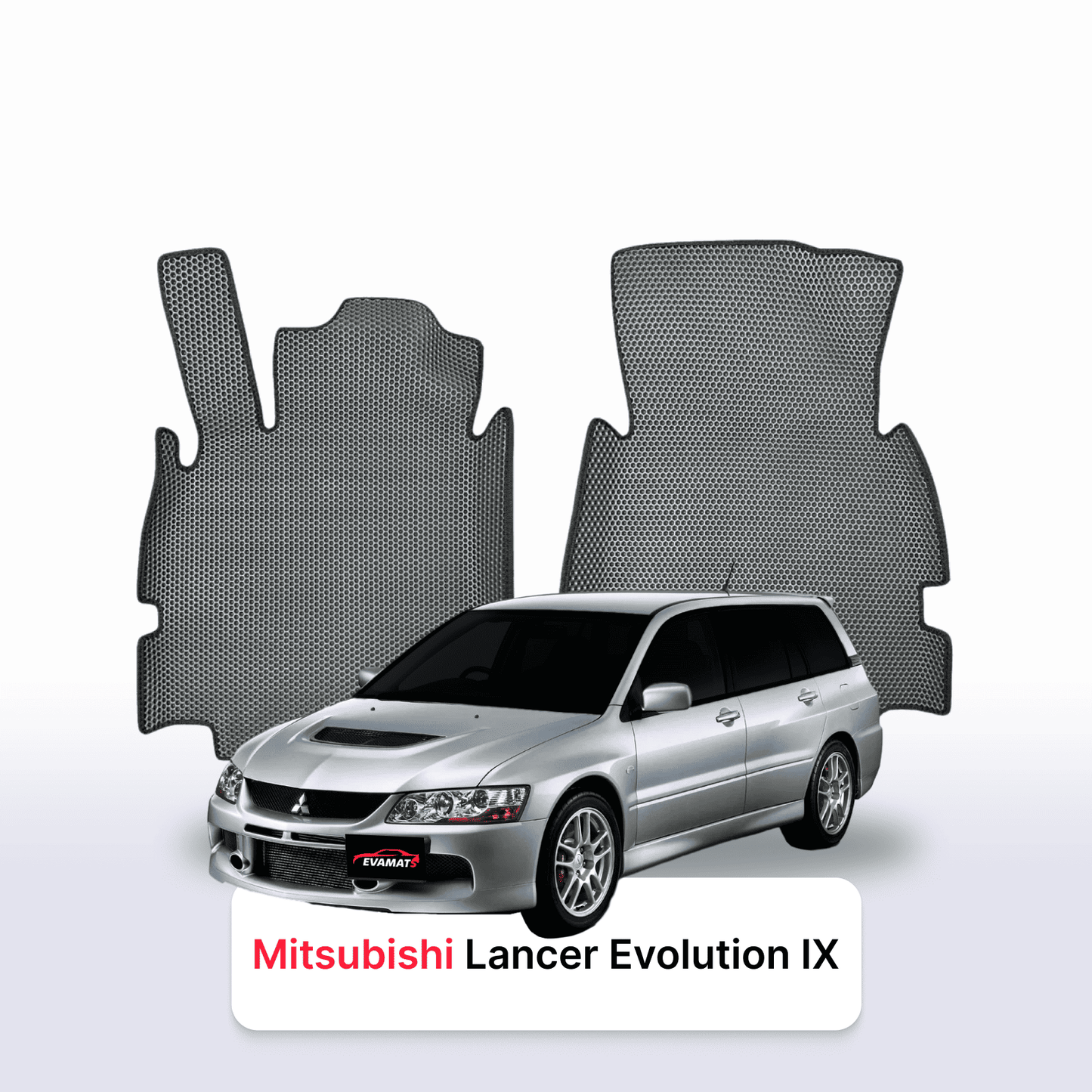 Fußmatten EVAMATS für Mitsubishi Lancer Evolution 9 Gen 2005-2007 Jahr Kombi