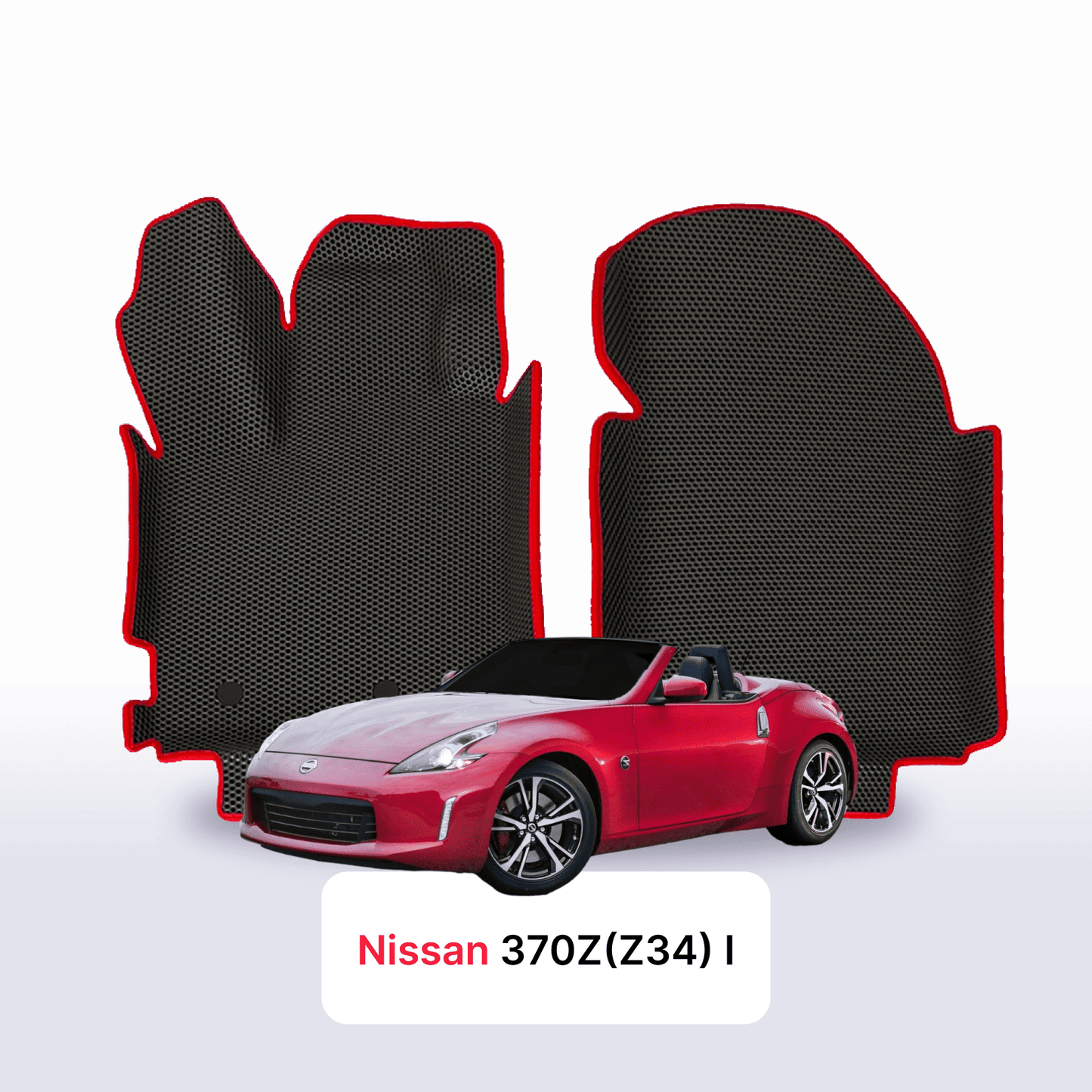 Fußmatten EVAMATS für Nissan 370Z(Z34) I gen 2008-2020 jahr ROADSTER