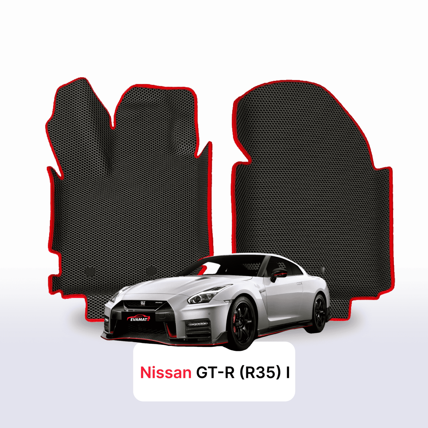 Fußmatten EVAMATS für Nissan GT-R(R35) I gen 2013-2025 jahr COUPE