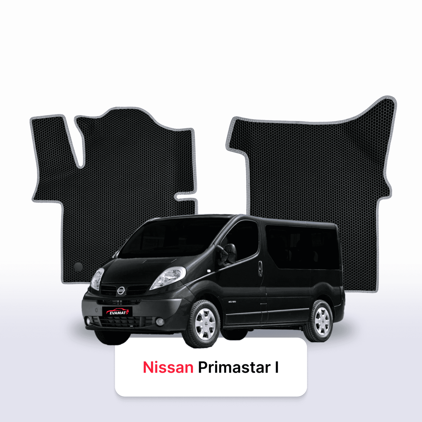 Fußmatten EVAMATS für Nissan Primastar I Gen 2002-2014 Jahr MINIVAN