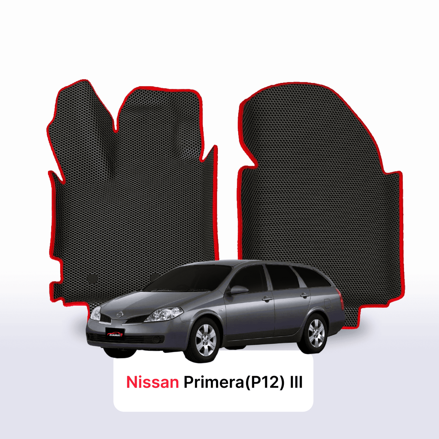 Fußmatten EVAMATS für Nissan Primera(P12) III Gen 2001-2008 Jahr KOMBI