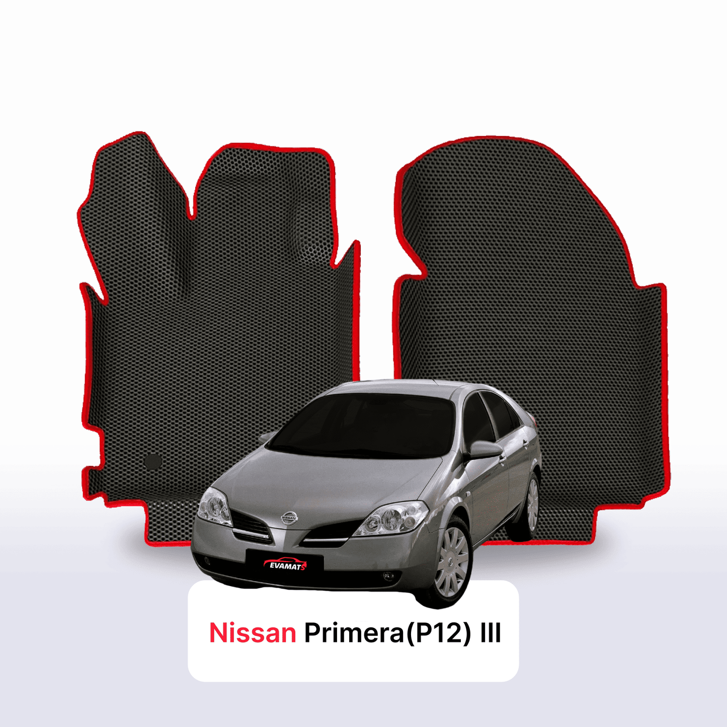Fußmatten EVAMATS für Nissan Primera(P12) III Gen 2001-2008 Jahr LIFTBACK