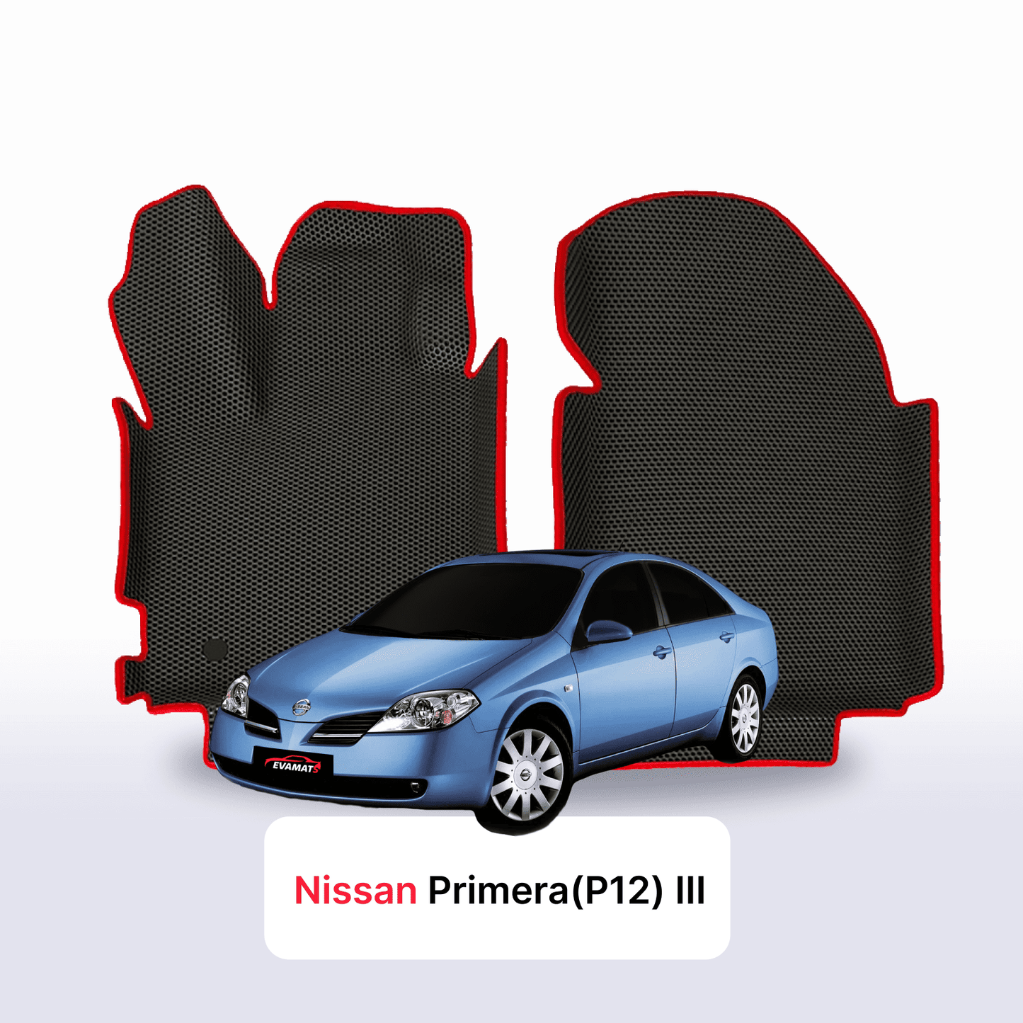 Fußmatten EVAMATS für Nissan Primera(P12) III Gen 2001-2008 Jahr SEDAN