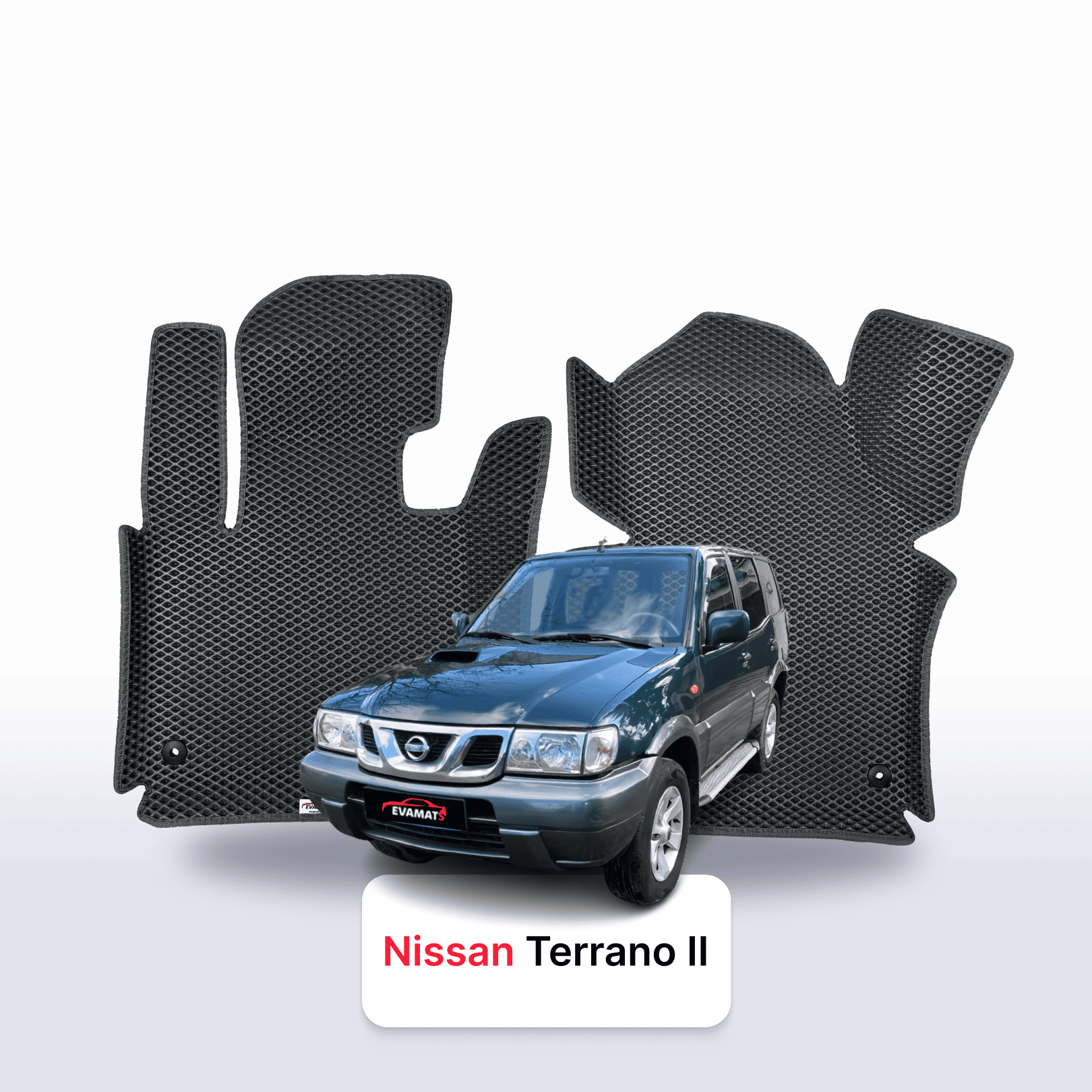 Fußmatten EVAMATS für Nissan Terrano II Gen 1986-2006, SUV Fußmatten EVAMATS für Nissan Terrano II Gen 1986-2006, SUV