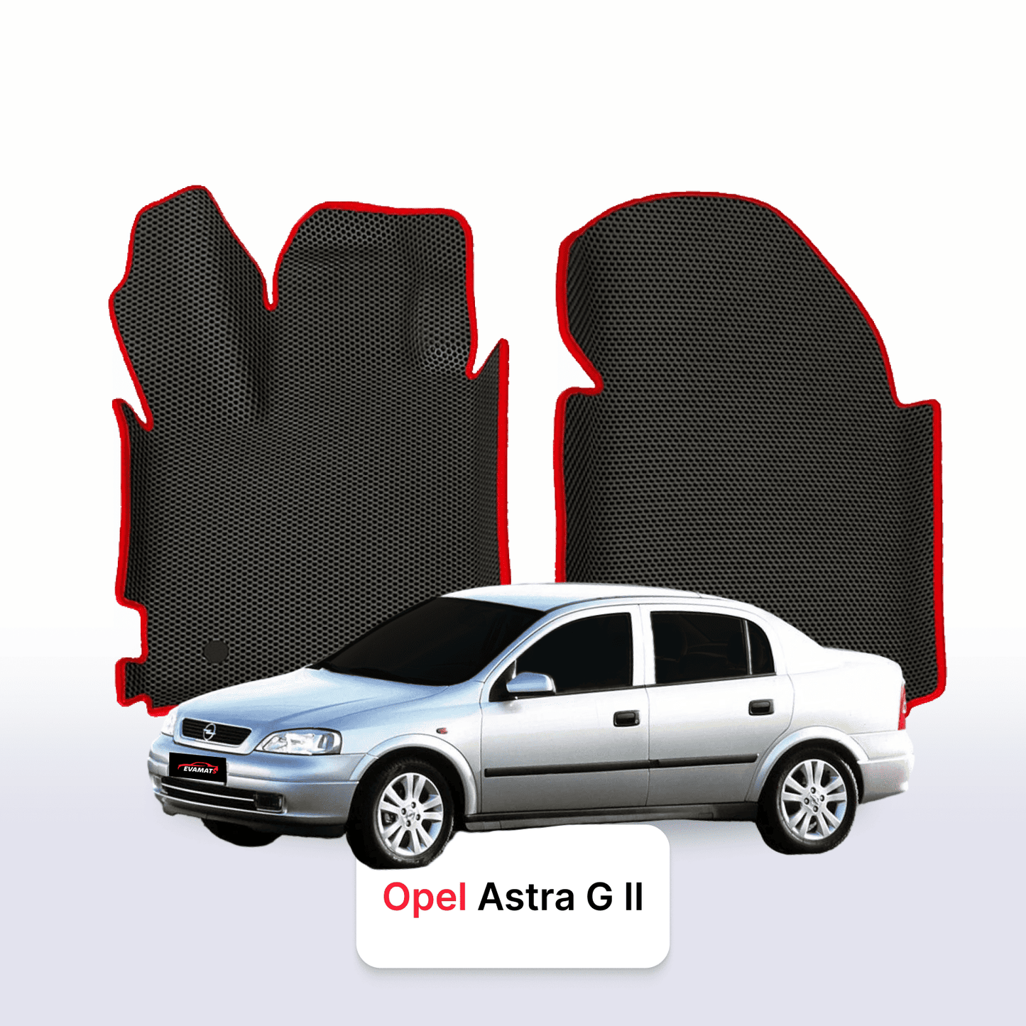 Fußmatten EVAMATS für Opel Astra G 2 Gen 1998-2009 Jahr Limousine