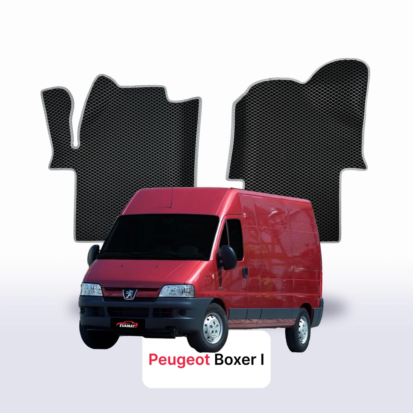 Fußmatten EVAMATS für Peugeot Boxer (MT) 1. Generation 1994-2006 Jahr VAN