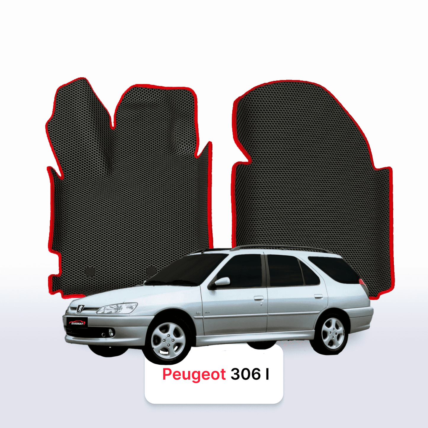 Fußmatten EVAMATS für Peugeot 306(MT) 1. Generation 1993-2002 Jahr Kombi