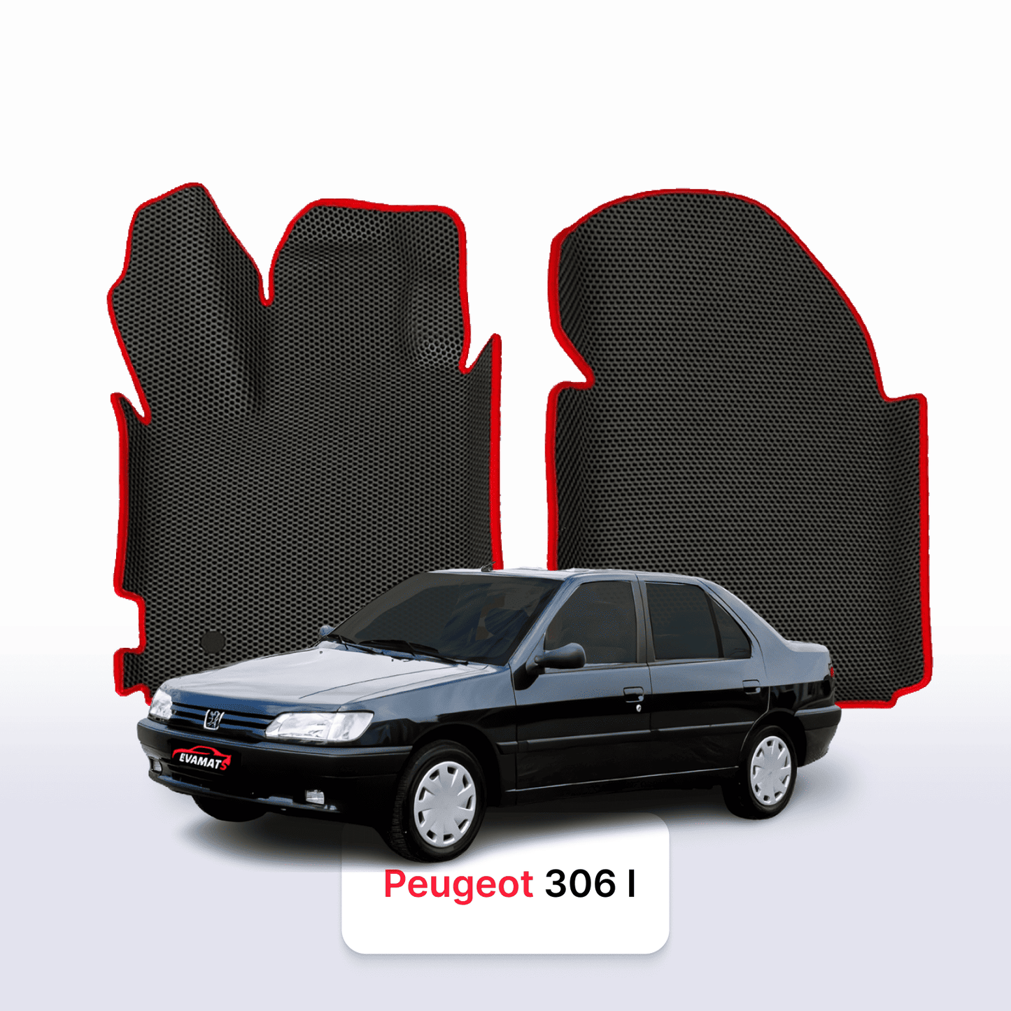 Fußmatten EVAMATS für Peugeot 306(MT) 1. Generation 1993–2002, Limousine