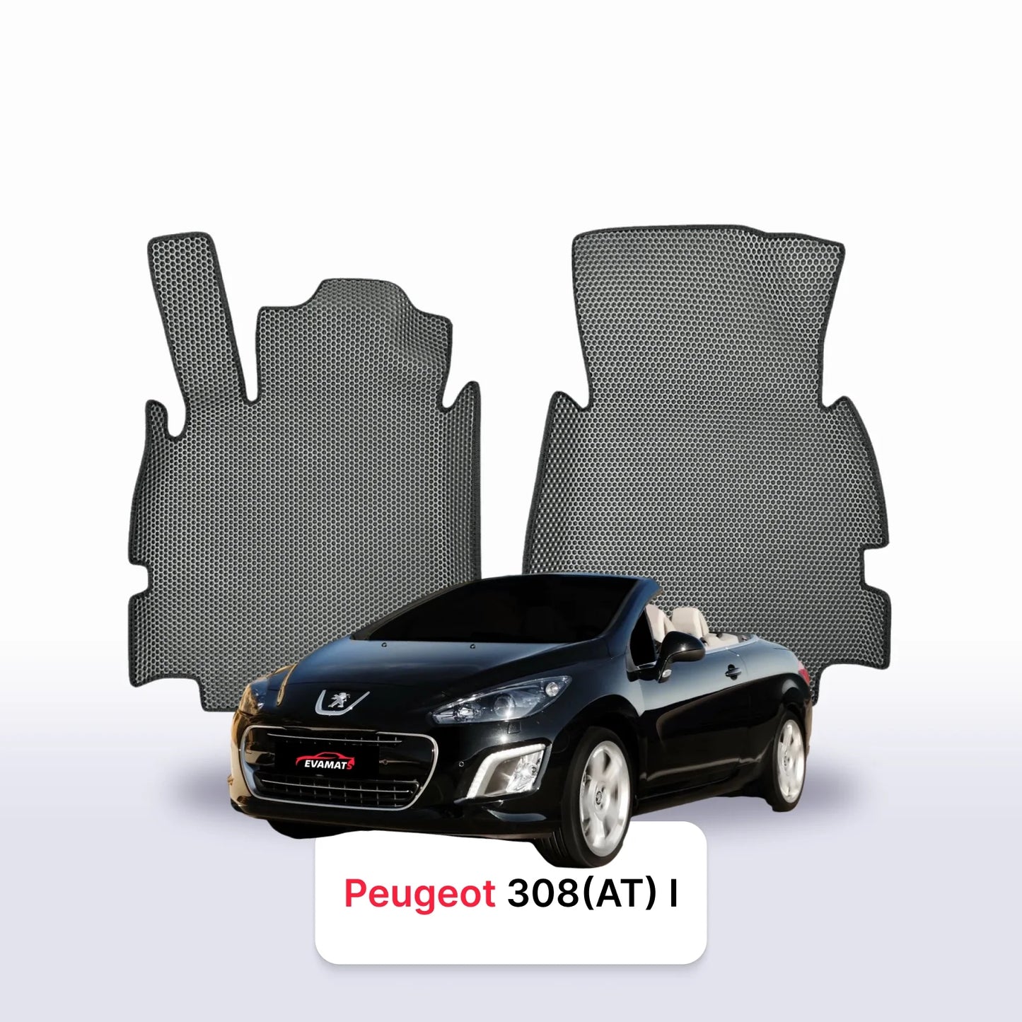 Fußmatten EVAMATS für Peugeot 308(AT) 1. Generation 2007-2015 Jahr CABRIO