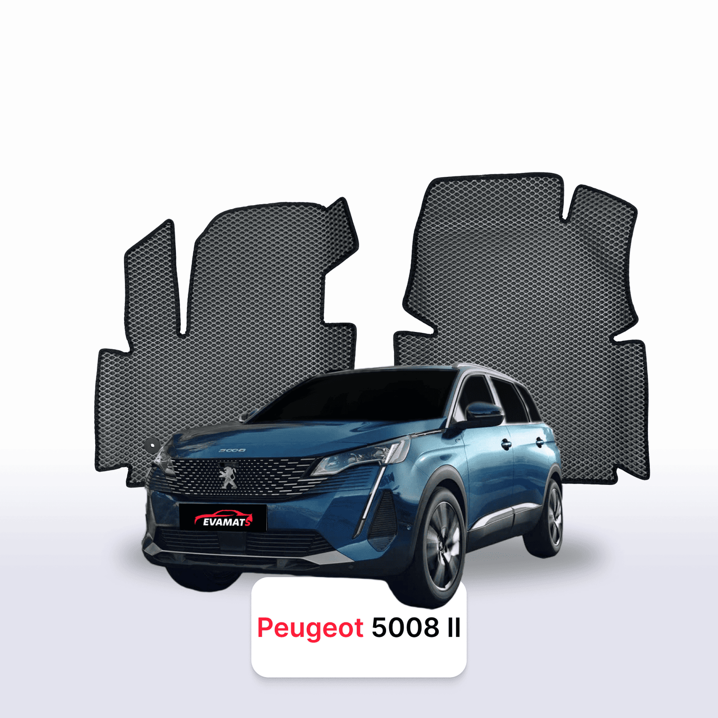 Fußmatten EVAMATS für den SUV Peugeot 5008(AT) 2. Generation 2017-2025