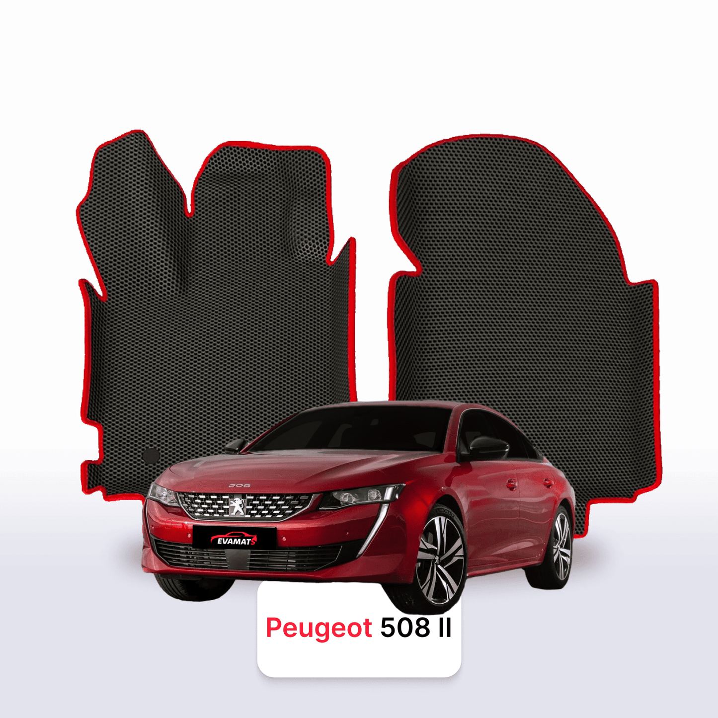 Fußmatten EVAMATS für Peugeot 508(AT) 2 Gen 2018-2025 Jahr SEDAN