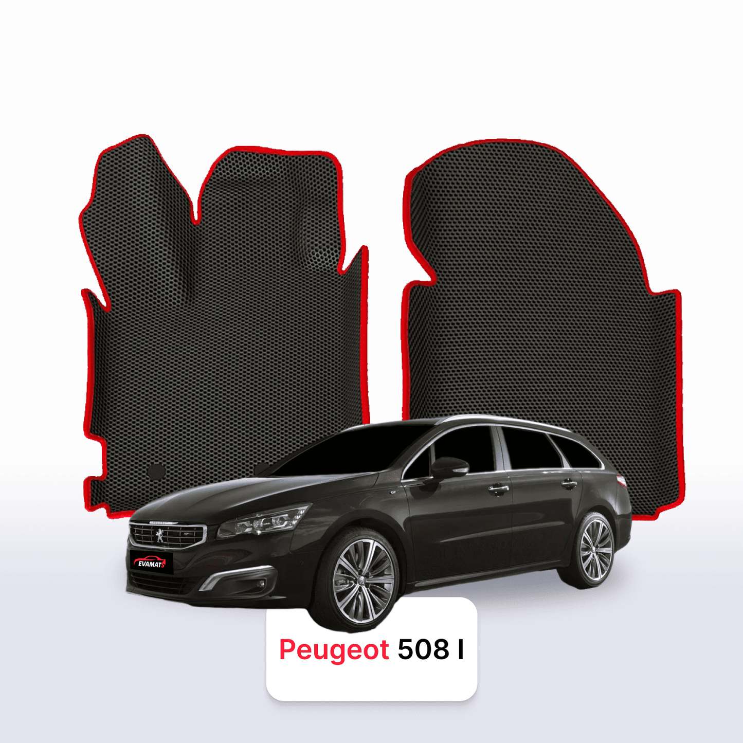 Fußmatten EVAMATS für Peugeot 508(MT) 1. Generation 2011-2018 Jahr KOMBI