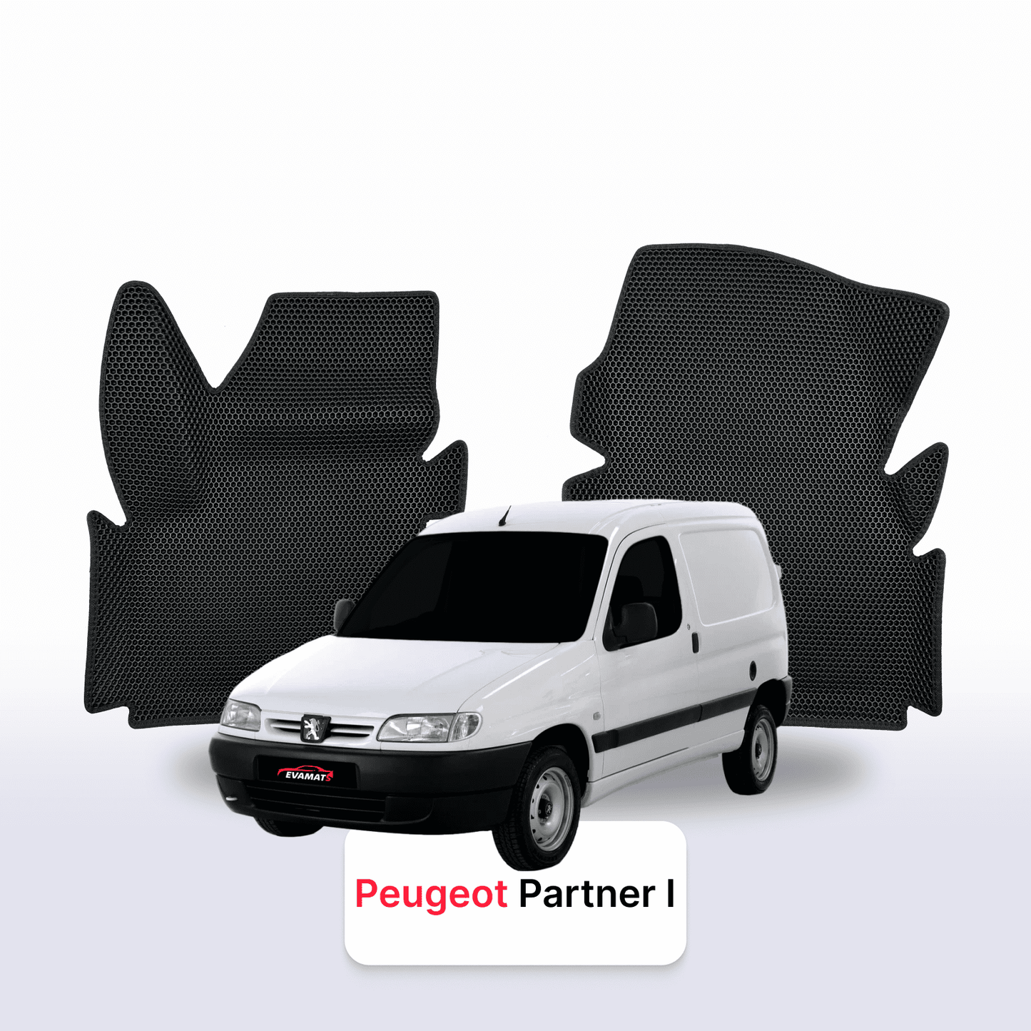Fußmatten EVAMATS für Peugeot Partner(MT) 1. Generation 1997-2012 Jahr VAN
