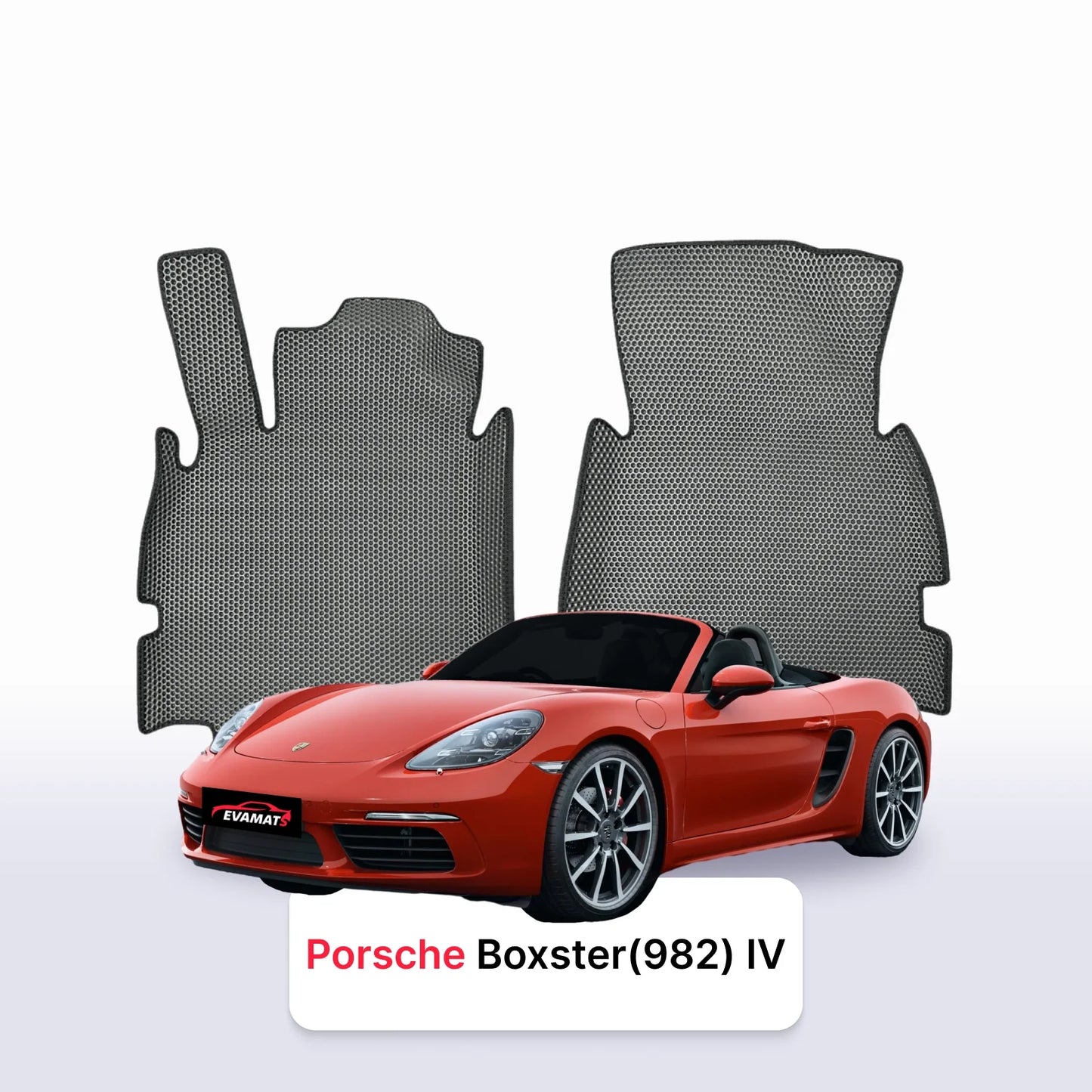 Fußmatten EVAMATS für Porsche Boxster(982) 4. Generation 2016-2025 Jahr ROADSTER