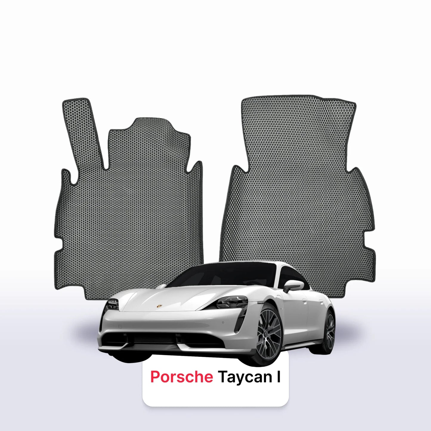 Fußmatten EVAMATS für Porsche Taycan 1. Generation 2019-2024 Jahr Electric COMBI Cross Turismo