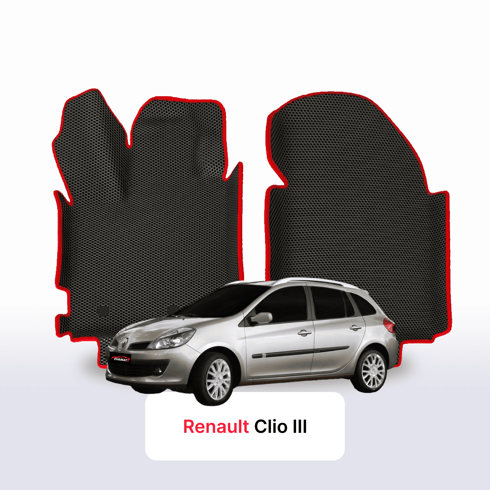 Fußmatten EVAMATS für Renault Clio 3 Gen 2005-2014 Jahr Kombi Fußmatten EVAMATS für Renault Clio 3 Gen 2005-2014 Jahr Kombi