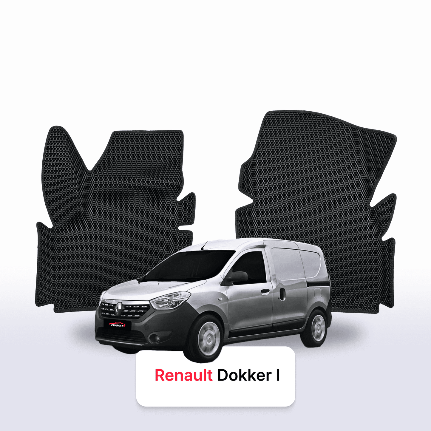 Fußmatten EVAMATS für Renault Dokker 1 Gen 2012-2025 Jahr VAN