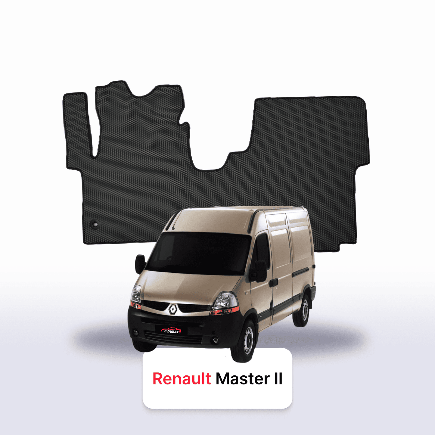 Fußmatten EVAMATS für Renault Master 2 Gen 1997-2010 Baujahr VAN