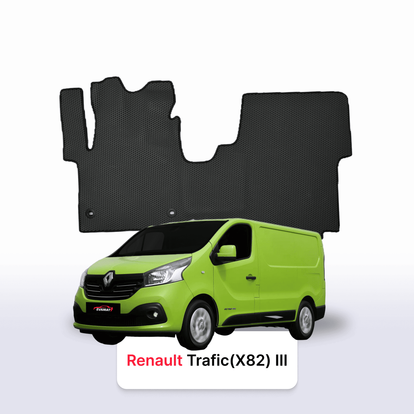 Fußmatten EVAMATS für Renault Trafic(X82) 3. Generation 2014-2021 Jahr VAN