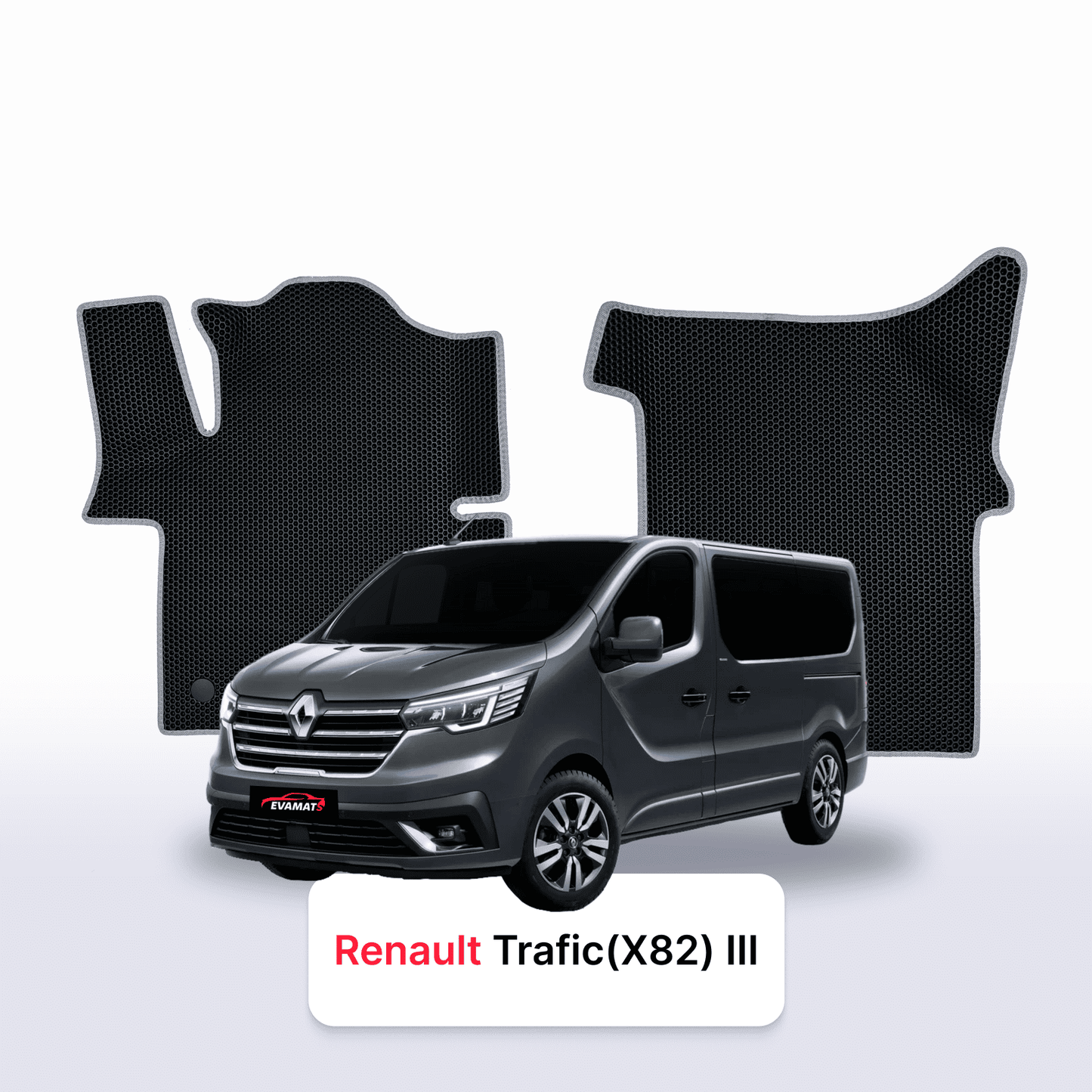 Fußmatten EVAMATS für Renault Trafic(X82)(L1) 3. Generation 2021-2025 Jahr BUS