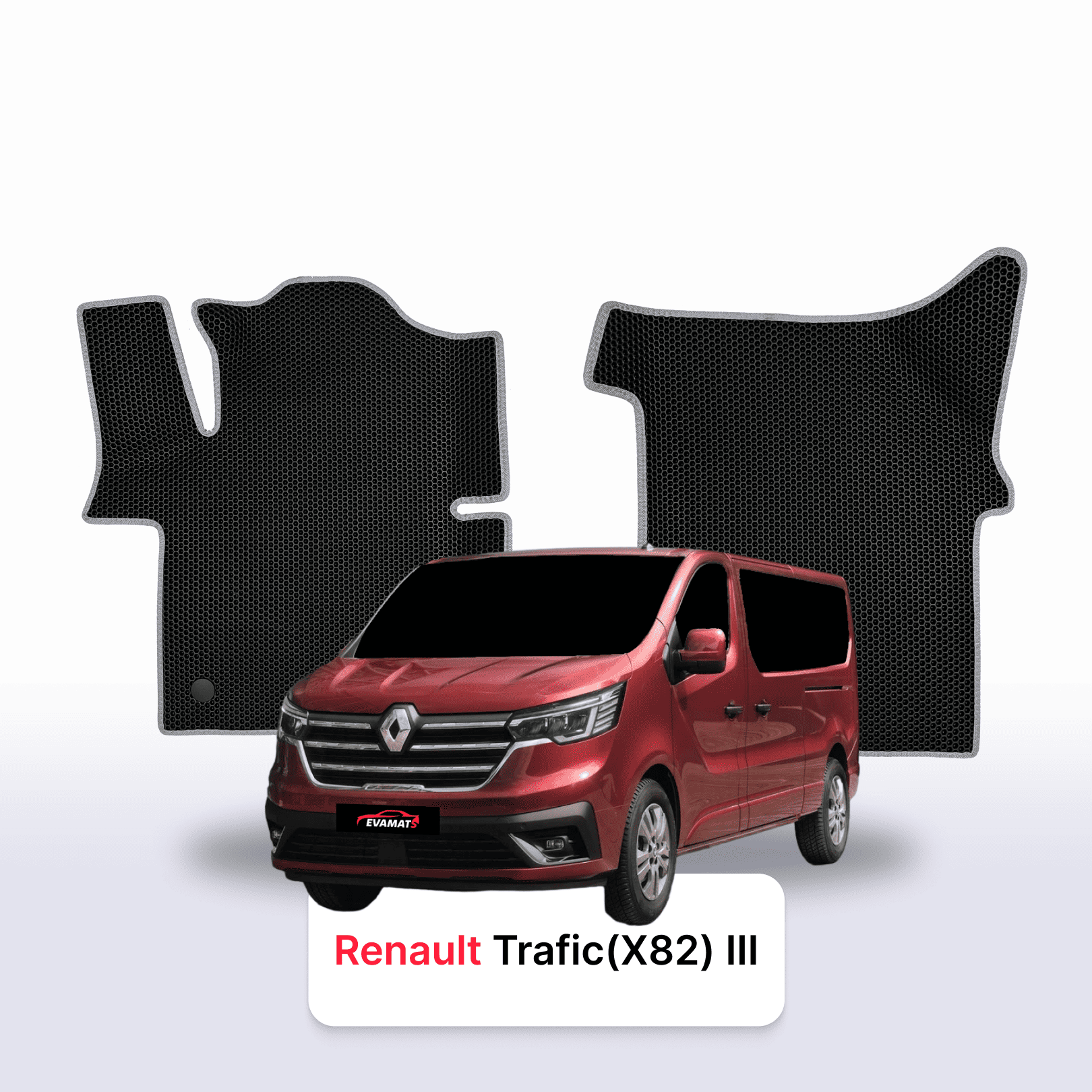 Fußmatten EVAMATS für Renault Trafic(X82)(L2) 3 Gen 2021-2025 Jahr BUS Fußmatten EVAMATS für Renault Trafic(X82)(L2) 3 Gen 2021-2025 Jahr BUS