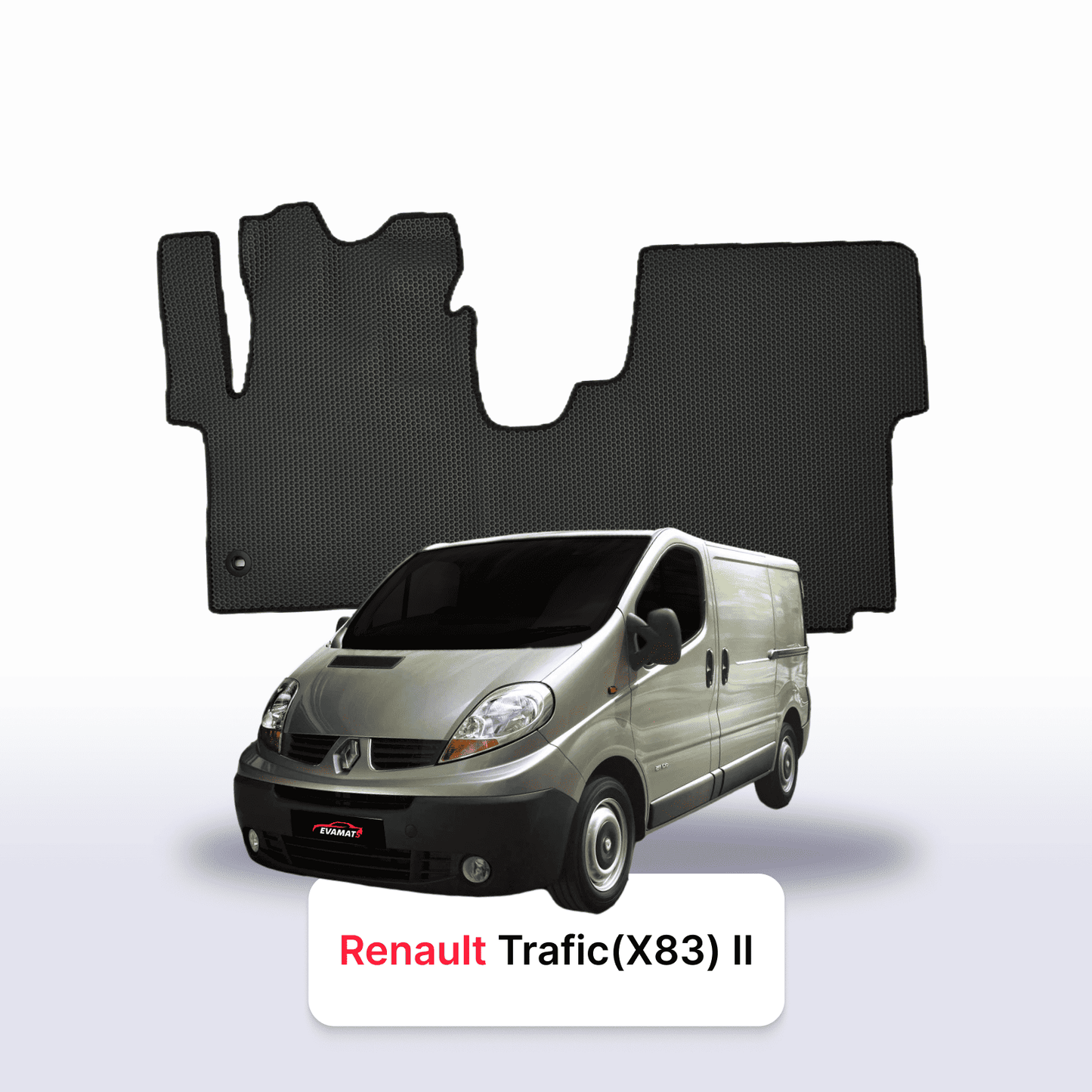 Fußmatten EVAMATS für Renault Trafic(X83) 2. Generation 2001-2014 Baujahr VAN
