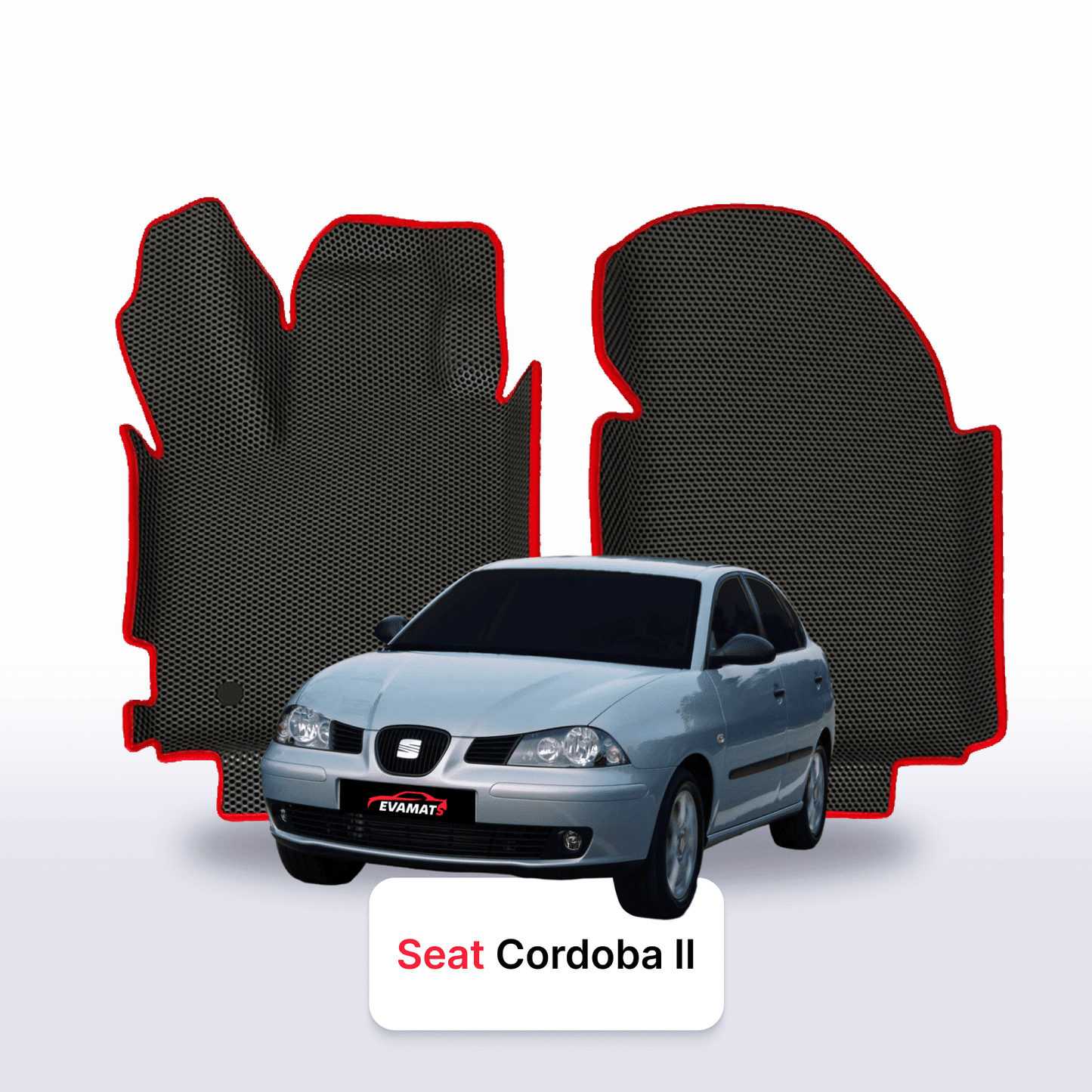 Fußmatten EVAMATS für SEAT Cordoba 2 Gen 2003-2009 Jahr SEDAN