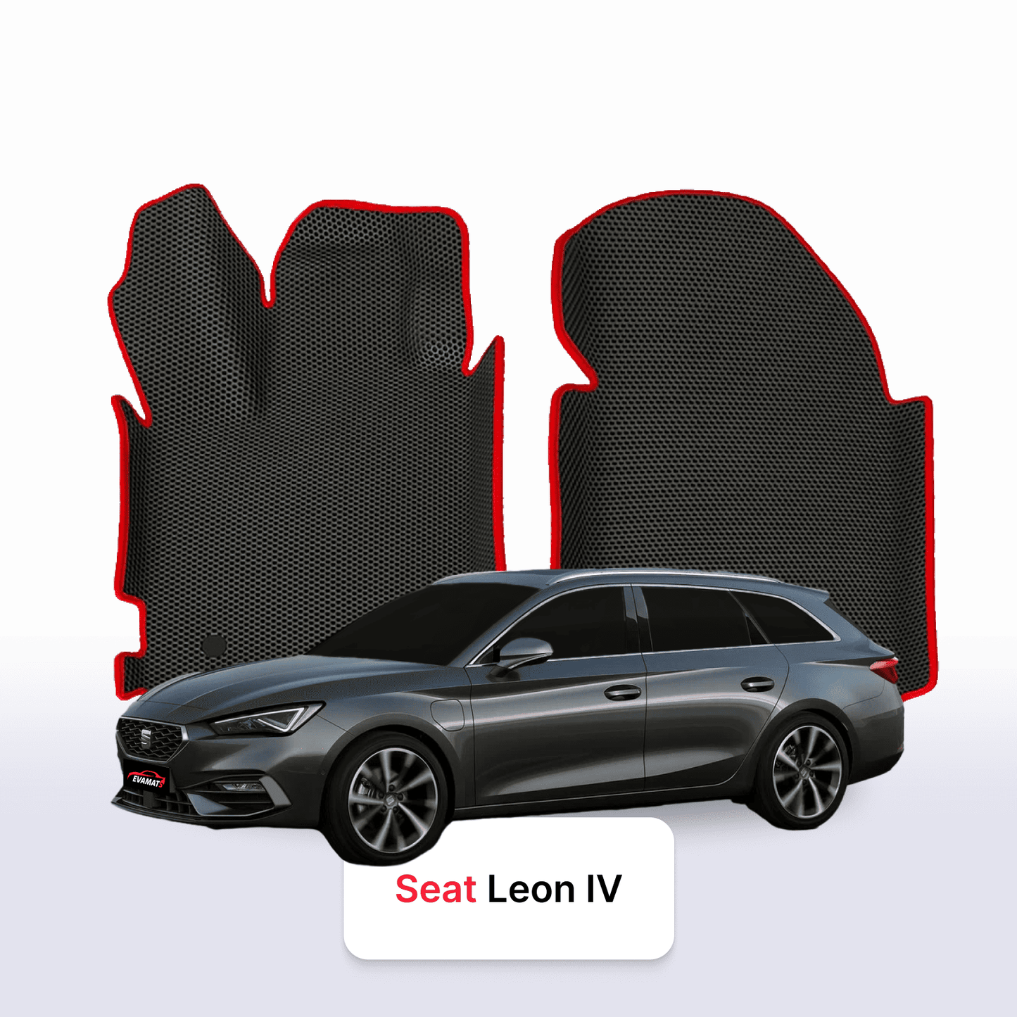 Fußmatten EVAMATS für SEAT Leon 4 Gen 2020-2025 Jahr KOMBI