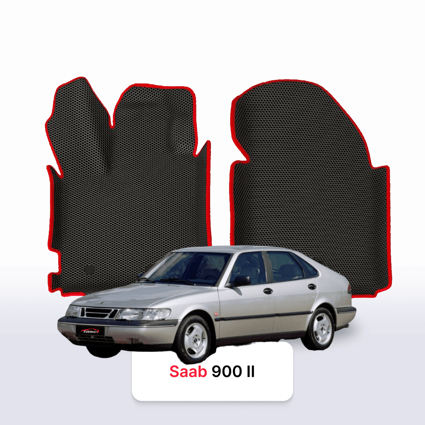Fußmatten EVAMATS für Saab 900 2 Gen 1993-1998 Jahr LIFTBACK