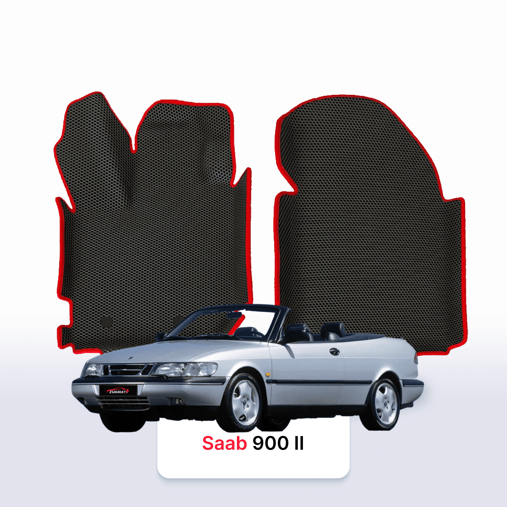 Fußmatten EVAMATS für Saab 900 2 Gen 1993-1998 Jahr CABRIO Fußmatten EVAMATS für Saab 900 2 Gen 1993-1998 Jahr CABRIO