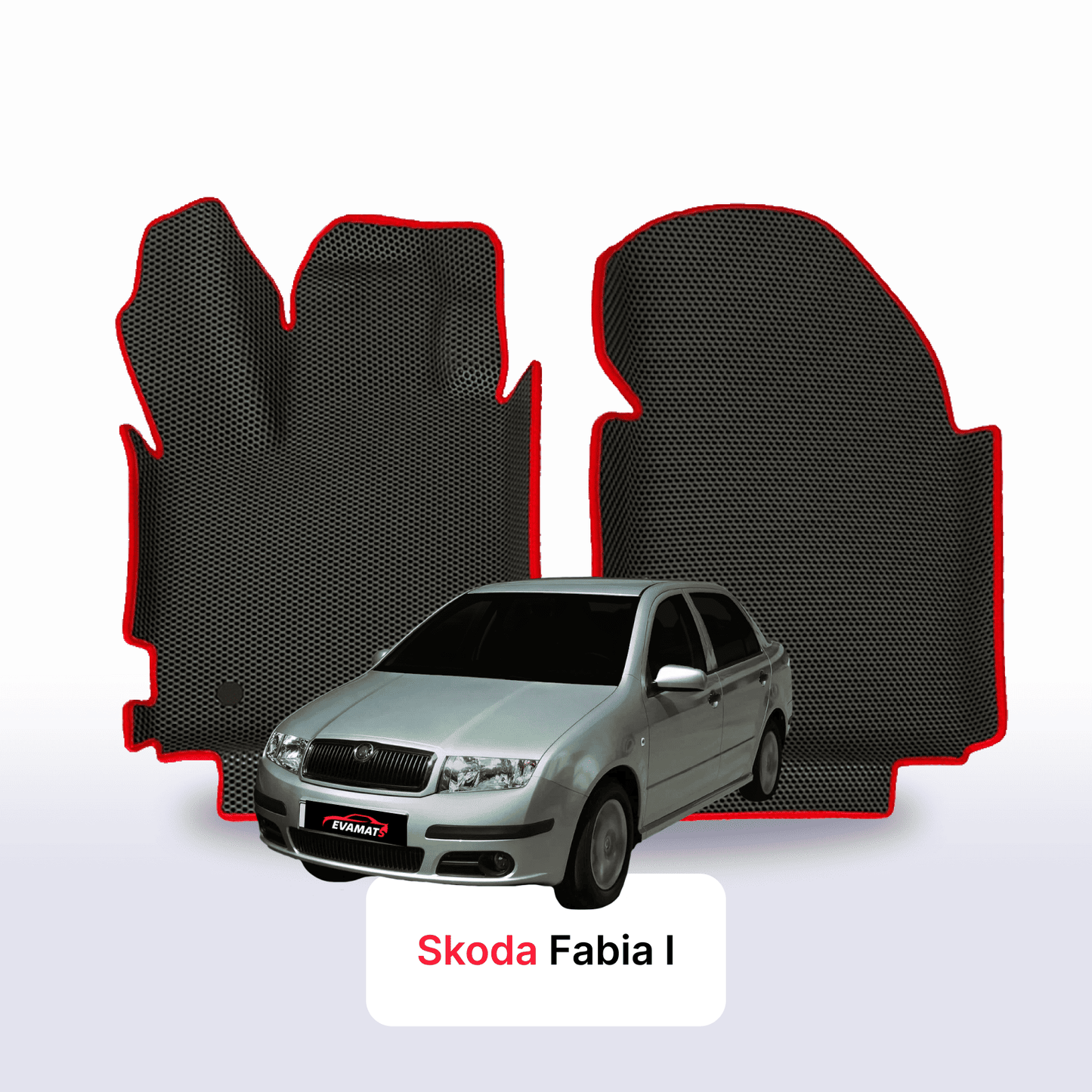 Fußmatten EVAMATS für Skoda Fabia 1 Gen 1999-2007 Jahr SEDAN