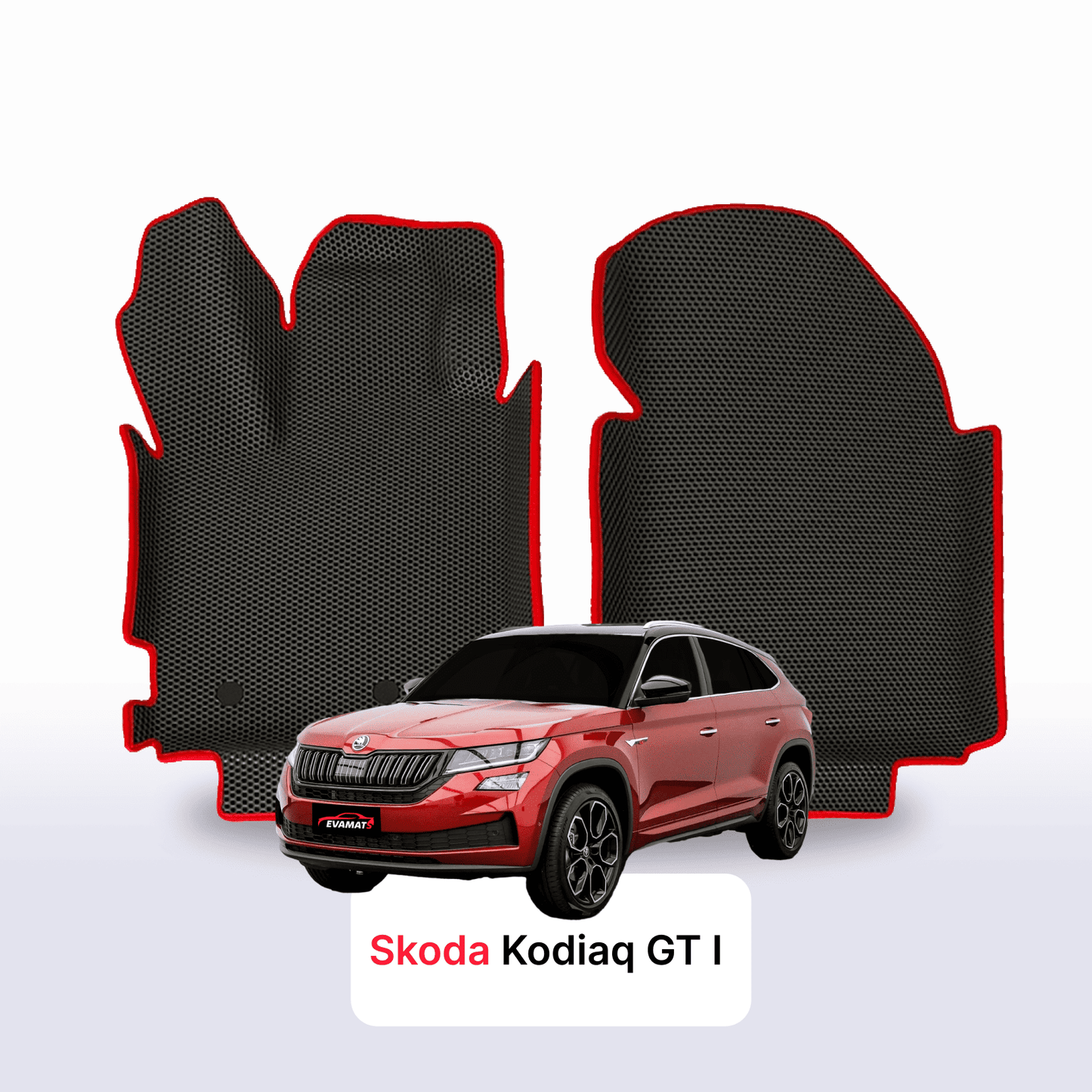 Fußmatten EVAMATS für Skoda Kodiaq GT 1 Gen 2019-2025 Jahr SUV
