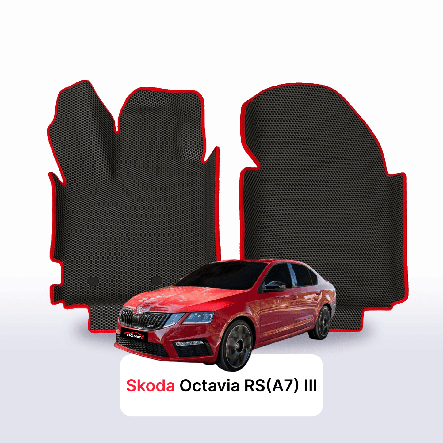 Fußmatten EVAMATS für Skoda Octavia RS(A7) 3. Generation 2013-2020 Jahr LIFTBACK
