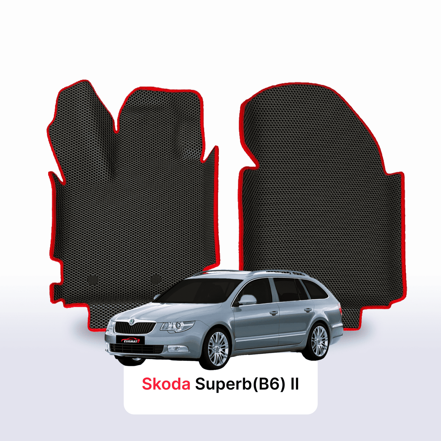Fußmatten EVAMATS für Skoda Superb(B6) 2. Generation 2008-2015 Jahr Kombi