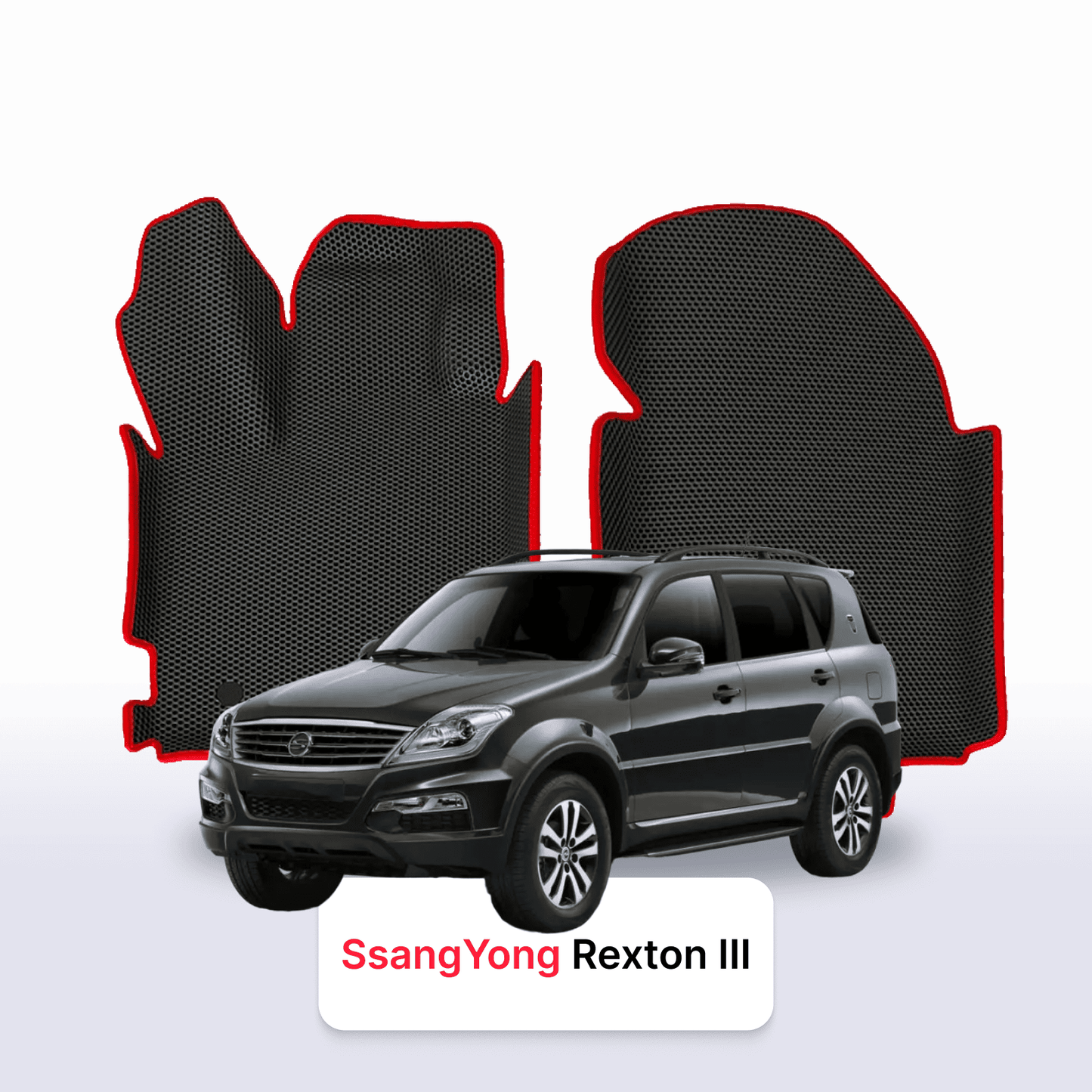 Fußmatten EVAMATS für SsangYong Rexton 3 Gen 2012-2017 Jahr SUV